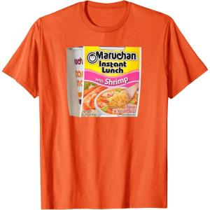 image:imageMaruchan Instant Lunch Shrimp Flavor Package Noodle Cup TShirtOrange