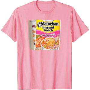 image:imageMaruchan Instant Lunch Shrimp Flavor Package Noodle Cup TShirtPink