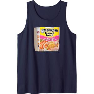 image:imageMaruchan Instant Lunch Shrimp Flavor Package Noodle Cup Tank TopNavy Blue
