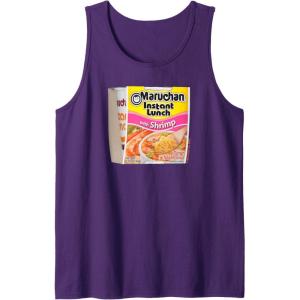 image:imageMaruchan Instant Lunch Shrimp Flavor Package Noodle Cup Tank TopPurple
