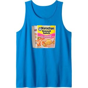 image:imageMaruchan Instant Lunch Shrimp Flavor Package Noodle Cup Tank TopSapphire Blue