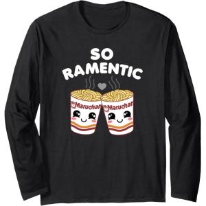 image:imageMaruchan Instant Lunch So Ramentic Lovely Ramen Cups Long Sleeve TShirtBlack