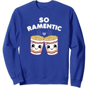 image:imageMaruchan Instant Lunch So Ramentic Lovely Ramen Cups SweatshirtRoyal Blue