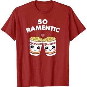 image:imageMaruchan Instant Lunch So Ramentic Lovely Ramen Cups TShirtCranberry Red