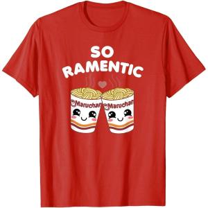 image:imageMaruchan Instant Lunch So Ramentic Lovely Ramen Cups TShirtRed