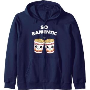 image:imageMaruchan Instant Lunch So Ramentic Lovely Ramen Cups Zip HoodieNavy Blue