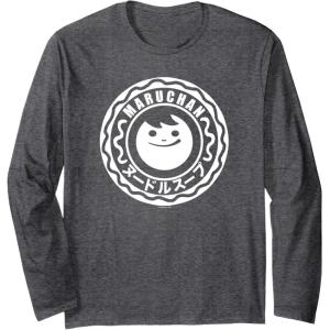 image:imageMaruchan Instant Lunch Soup Circular Official Logo Long Sleeve TShirtDark Heather Grey