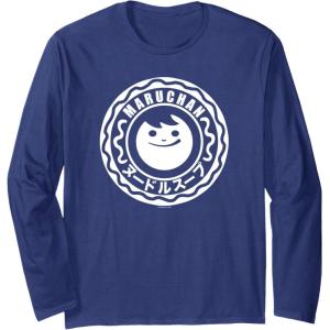 image:imageMaruchan Instant Lunch Soup Circular Official Logo Long Sleeve TShirtNavy Blue