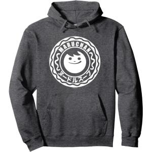 image:imageMaruchan Instant Lunch Soup Circular Official Logo Pullover HoodieDark Heather Grey