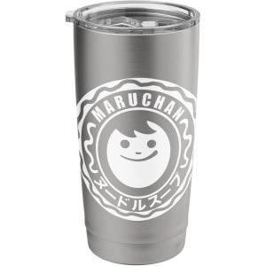 image:imageMaruchan Instant Lunch Soup Circular Official Logo Stainless Steel Insulated TumblerBrushed Steel