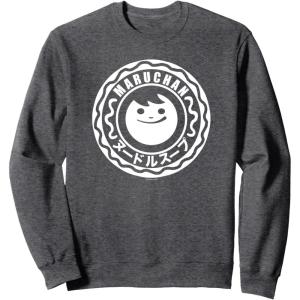 image:imageMaruchan Instant Lunch Soup Circular Official Logo SweatshirtDark Heather Grey