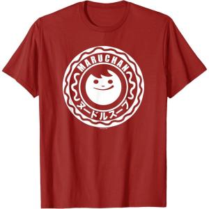 image:imageMaruchan Instant Lunch Soup Circular Official Logo TShirtCranberry Red