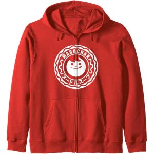 image:imageMaruchan Instant Lunch Soup Circular Official Logo Zip HoodieRed