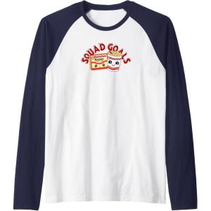 image:imageMaruchan Instant Lunch Squad Goals Noodle Friendship Kawaii Raglan Baseball TeeNavy BlueWhite
