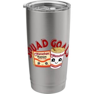 image:imageMaruchan Instant Lunch Squad Goals Noodle Friendship Kawaii Stainless Steel Insulated TumblerBrushed Steel