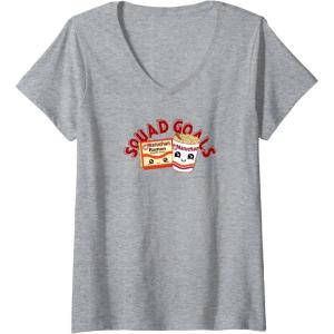 image:imageMaruchan Instant Lunch Squad Goals Noodle Friendship Kawaii VNeck TShirtHeather Grey