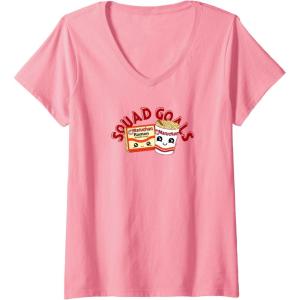 image:imageMaruchan Instant Lunch Squad Goals Noodle Friendship Kawaii VNeck TShirtPink