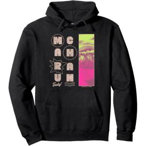 image:imageMaruchan Instant Lunch Tasty Neon Picture Retro Poster Pullover HoodieBlack