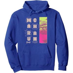 image:imageMaruchan Instant Lunch Tasty Neon Picture Retro Poster Pullover HoodieRoyal Blue