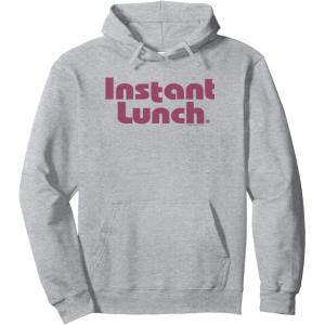 image:imageMaruchan Instant Lunch Text Logo Pullover HoodieHeather Grey