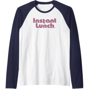 image:imageMaruchan Instant Lunch Text Logo Raglan Baseball TeeNavy BlueWhite