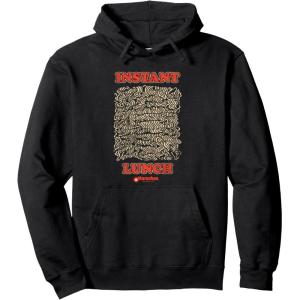 image:imageMaruchan Instant Lunch Uncooked Pasta Distressed Portrait Pullover HoodieBlack