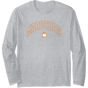 image:imageMaruchan Instant Lunch Varsity Style Font Classic Logo Long Sleeve TShirtHeather Grey