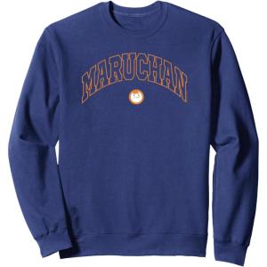 image:imageMaruchan Instant Lunch Varsity Style Font Classic Logo SweatshirtNavy Blue
