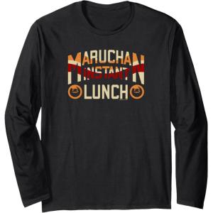 image:imageMaruchan Instant Lunch Varsity Style Font Logo Long Sleeve TShirtBlack