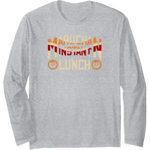 image:imageMaruchan Instant Lunch Varsity Style Font Logo Long Sleeve TShirtHeather Grey