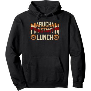 image:imageMaruchan Instant Lunch Varsity Style Font Logo Pullover HoodieBlack