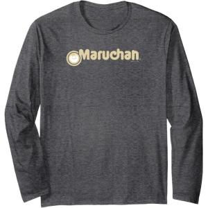 image:imageMaruchan Instant Lunch Vintage Classic Logo Long Sleeve TShirtDark Heather Grey