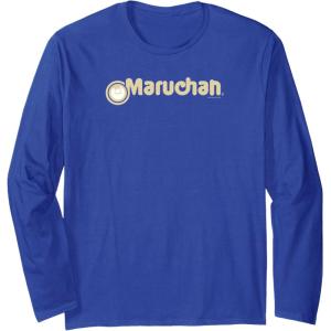 image:imageMaruchan Instant Lunch Vintage Classic Logo Long Sleeve TShirtRoyal Blue