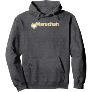 image:imageMaruchan Instant Lunch Vintage Classic Logo Pullover HoodieDark Heather Grey