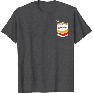 image:imageMaruchan Instant Noodles Faux Pocket Logo TShirtDark Heather Grey