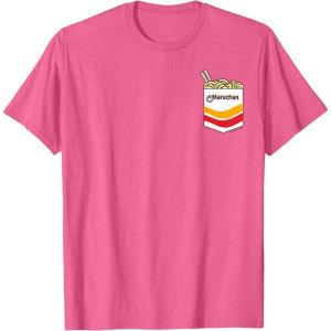 image:imageMaruchan Instant Noodles Faux Pocket Logo TShirtPink Heather