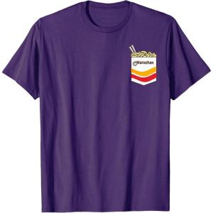 image:imageMaruchan Instant Noodles Faux Pocket Logo TShirtPurple