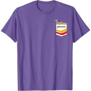 image:imageMaruchan Instant Noodles Faux Pocket Logo TShirtPurple Heather