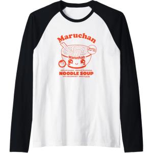 image:imageMaruchan Instant Ramen Instant Happiness Kawaii Bowl Logo Raglan Baseball TeeBlackWhite