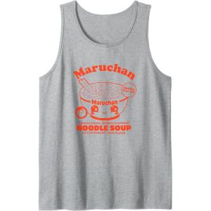 image:imageMaruchan Instant Ramen Instant Happiness Kawaii Bowl Logo Tank TopHeather Grey