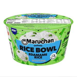 image:imageMaruchan Instant Rice Bowl Mexican Flavor  Microwavable Quick amp Easy Side Dish or Meal for Kids Students and Busy Families  402 Oz 6 PackEdamame