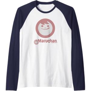 image:imageMaruchan Instant Smile Big Face Logo Raglan Baseball TeeNavy BlueWhite