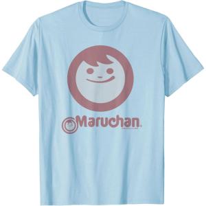 image:imageMaruchan Instant Smile Big Face Logo TShirtBaby Blue