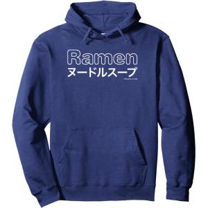 image:imageMaruchan Japanese Ramen Katakana Logo Pullover HoodieNavy Blue