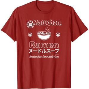 image:imageMaruchan Katakana Americans Finest Ramen Noodle Soup TShirtCranberry Red