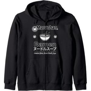 image:imageMaruchan Katakana Americans Finest Ramen Noodle Soup Zip HoodieBlack