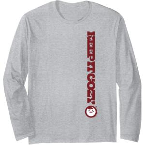 image:imageMaruchan Keep It Cozy Vertical Text Logo Long Sleeve TShirtHeather Grey