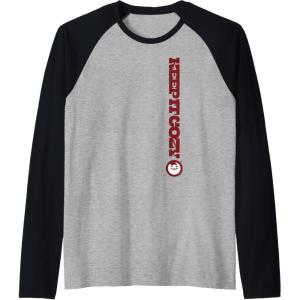 image:imageMaruchan Keep It Cozy Vertical Text Logo Raglan Baseball TeeBlackAthletic Heather