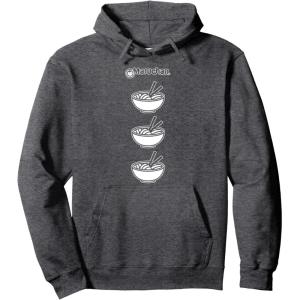 image:imageMaruchan Multi Ramen Bowl Iconic Logo Pullover HoodieDark Heather Grey