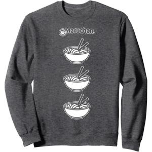 image:imageMaruchan Multi Ramen Bowl Iconic Logo SweatshirtDark Heather Grey